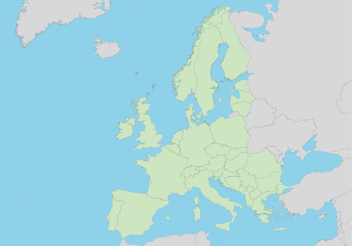 Kaart van Europa